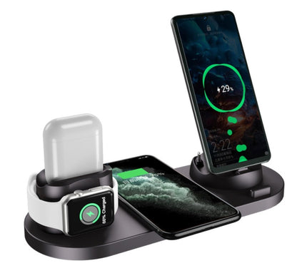 Wireless Charger - 6-in-1