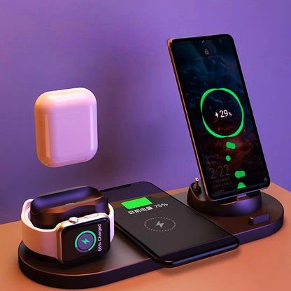 Wireless Charger - 6-in-1